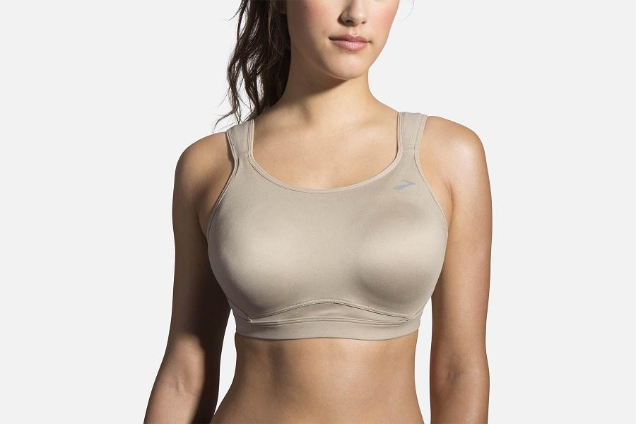 Brooks Maia Women Athletic Wear & Sports Bra Grey JQB204615